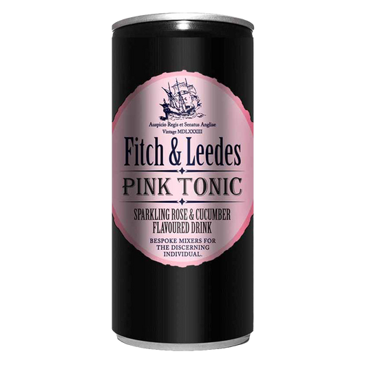 Fitch & Leedes Pink Tonic 200ml Pacote com 6