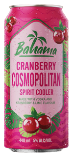 BAHAMA CRANBERRY COSMOPOLITAN 440ML